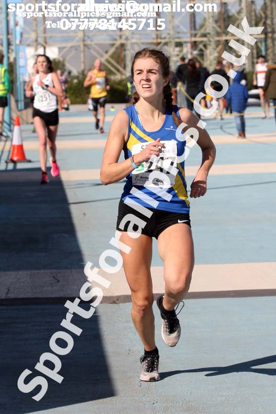 Senior womens Northern 4 Stage Road Relay, SportsCity, Manchester. Photo: David T. Hewitson/Sports for All Pics